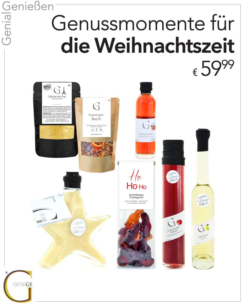 Genussmomente fuer die Weihnachtszeit